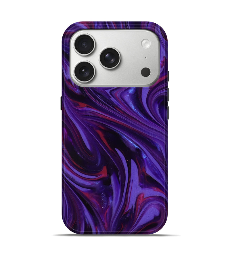 iPhone 17 Pro ResinArt Live Edge Phone Case - Halo (Purple, 816987)