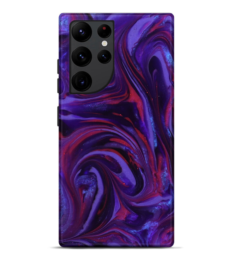 Galaxy S22 Ultra ResinArt Live Edge Phone Case - Daron (Purple, 816994)