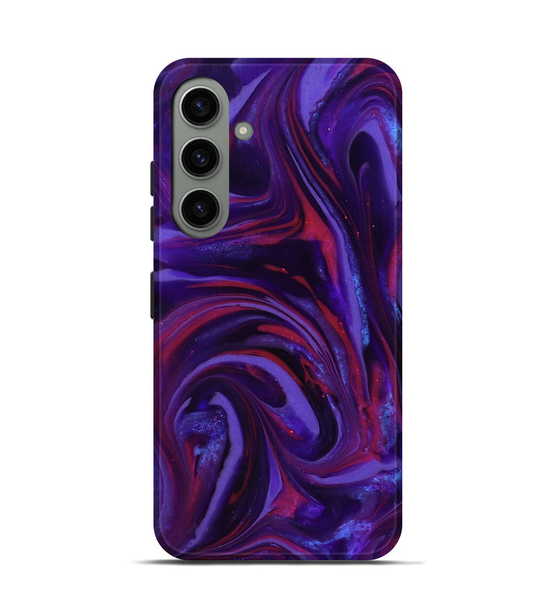 Galaxy S24 ResinArt Live Edge Phone Case - Daron (Purple, 816994)