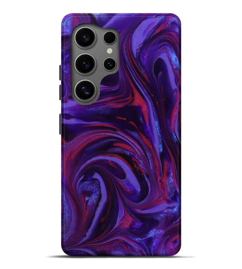 Galaxy S25 Ultra ResinArt Live Edge Phone Case - Daron (Purple, 816994)