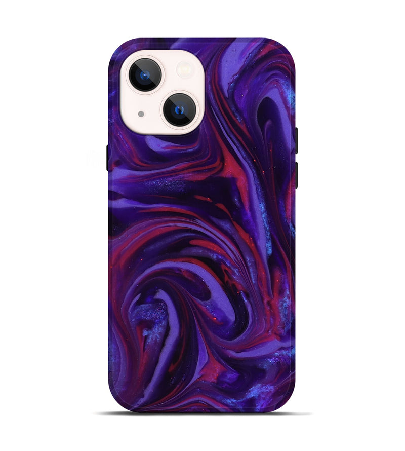 iPhone 14 ResinArt Live Edge Phone Case - Daron (Purple, 816994)