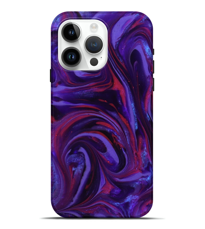 iPhone 15 Pro Max ResinArt Live Edge Phone Case - Daron (Purple, 816994)