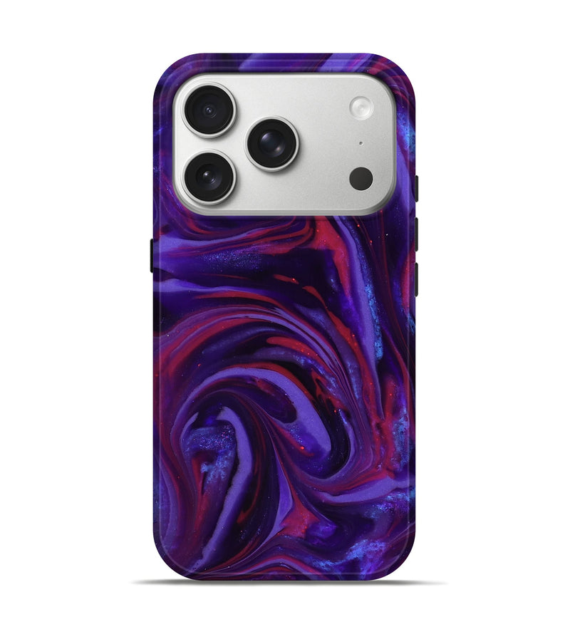 iPhone 17 Pro ResinArt Live Edge Phone Case - Daron (Purple, 816994)