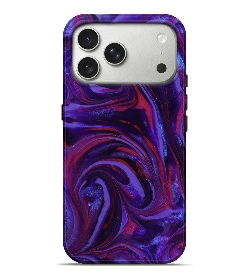 iPhone 17 Pro Max ResinArt Live Edge Phone Case - Daron (Purple, 816994)