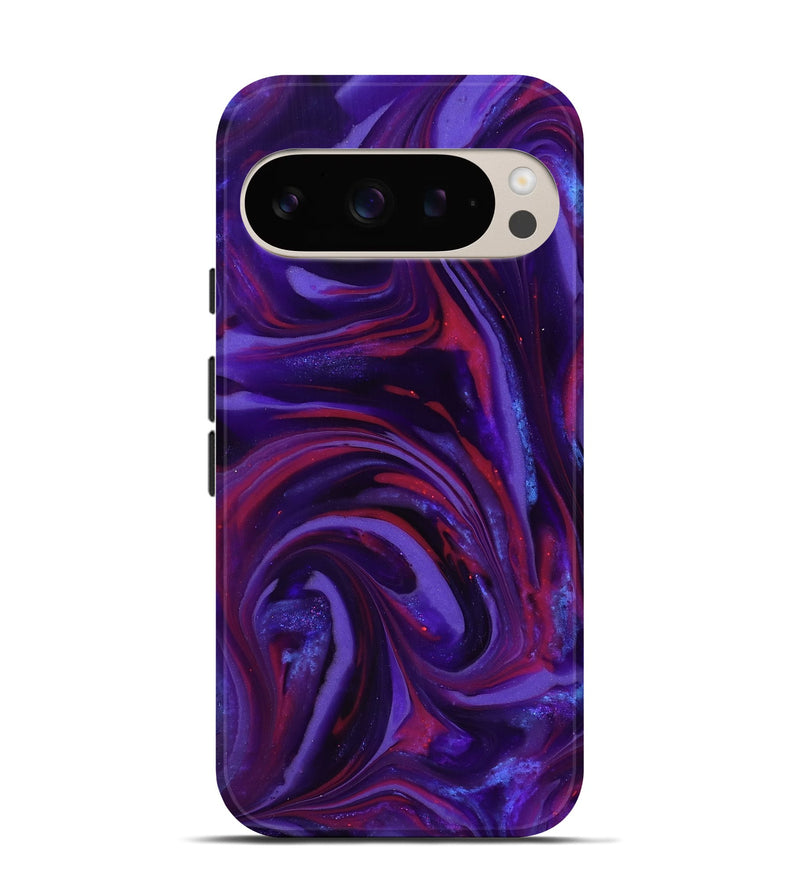 Pixel 9 Pro ResinArt Live Edge Phone Case - Daron (Purple, 816994)