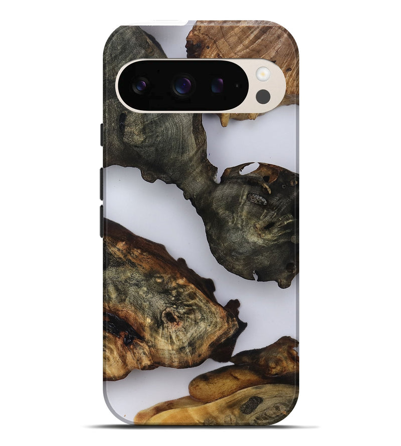 Pixel 10 Pro XL Wood Live Edge Phone Case - Rosanna (Clear, 816997)