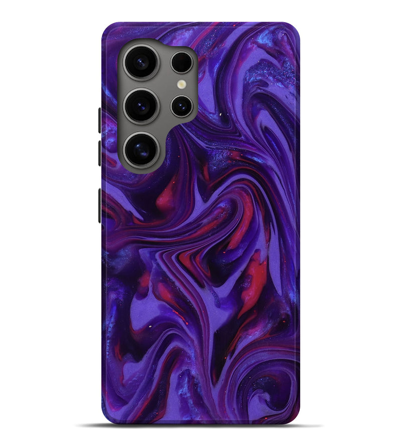 Galaxy S25 Ultra ResinArt Live Edge Phone Case - Easter (Purple, 817000)