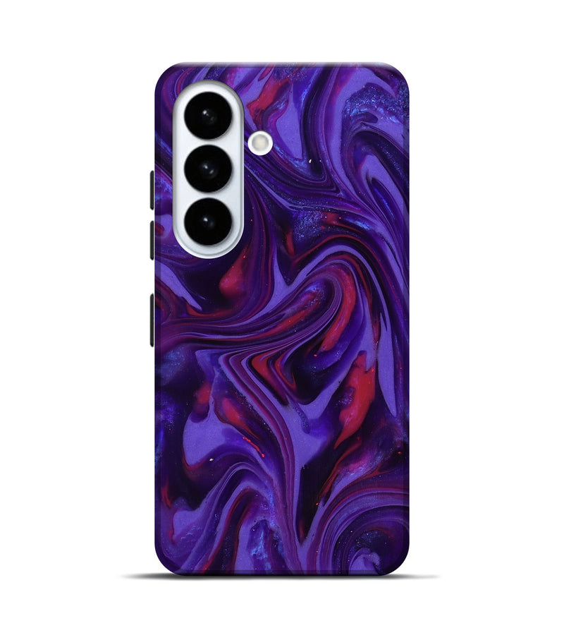 Galaxy S26 ResinArt Live Edge Phone Case - Easter (Purple, 817000)