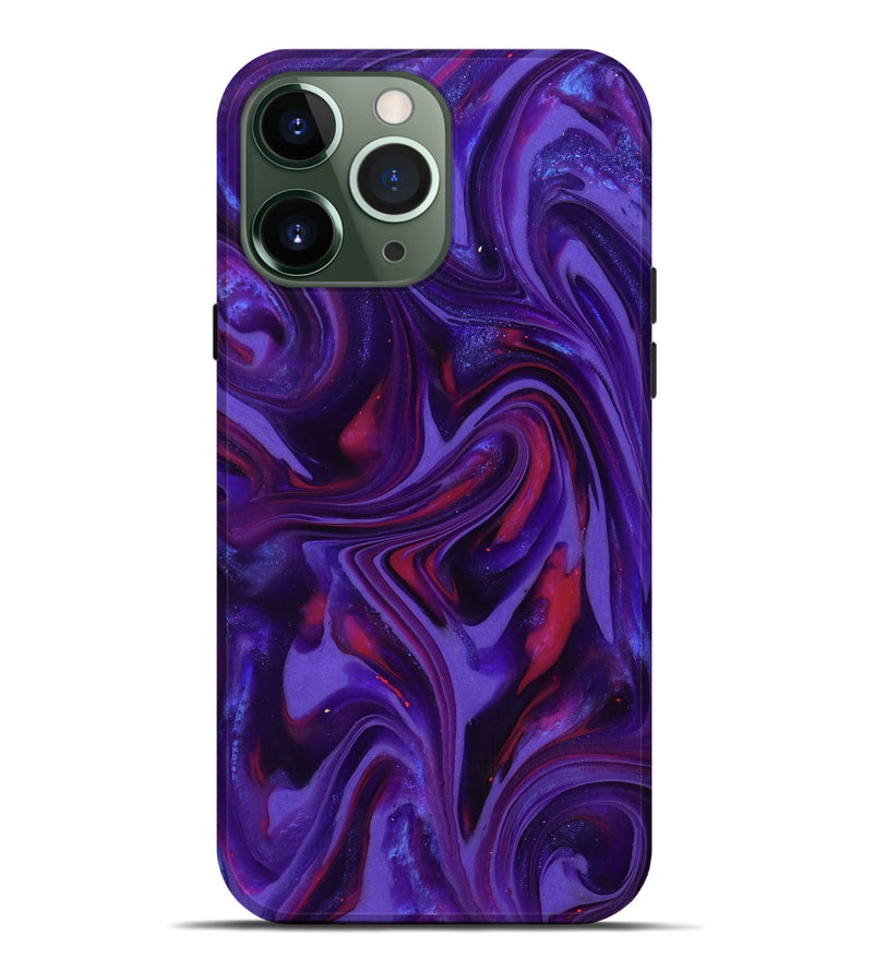 iPhone 13 Pro Max ResinArt Live Edge Phone Case - Easter (Purple, 817000)