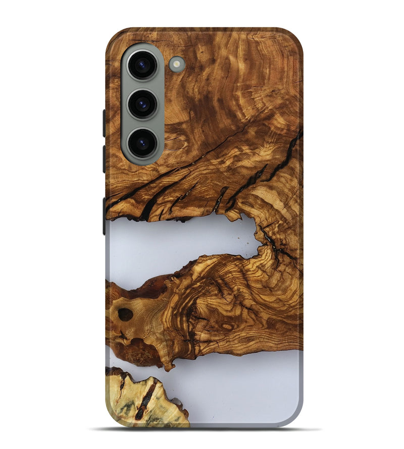 Galaxy S23 Plus Wood Live Edge Phone Case - Gian (Clear, 817005)