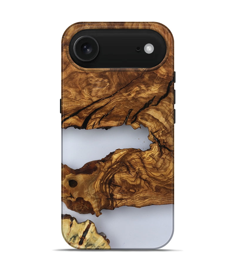 iPhone 17 Air Wood Live Edge Phone Case - Gian (Clear, 817005)