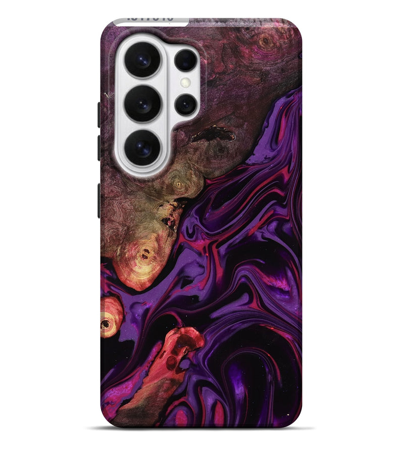 Galaxy S26 Ultra Wood Live Edge Phone Case - Liberty (Purple, 817010)