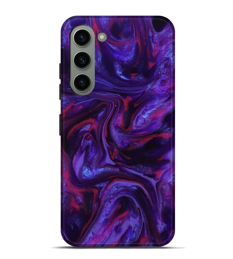 Galaxy S23 Plus ResinArt Live Edge Phone Case - Eve (Purple, 817011)