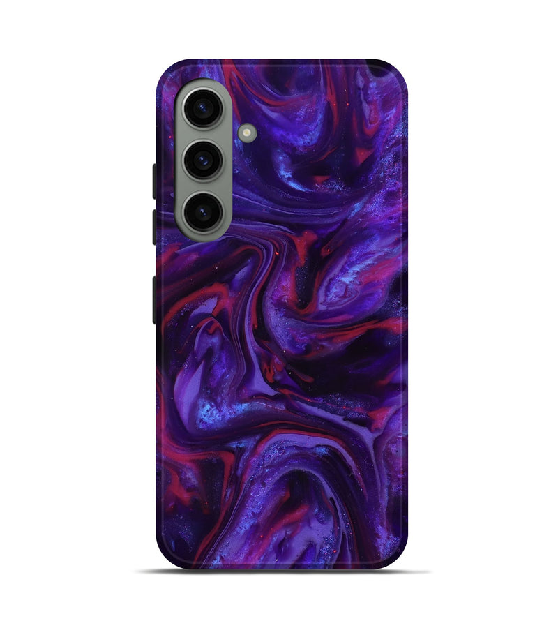 Galaxy S24 ResinArt Live Edge Phone Case - Eve (Purple, 817011)