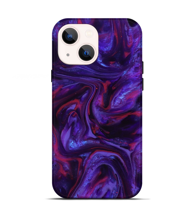 iPhone 13 ResinArt Live Edge Phone Case - Eve (Purple, 817011)