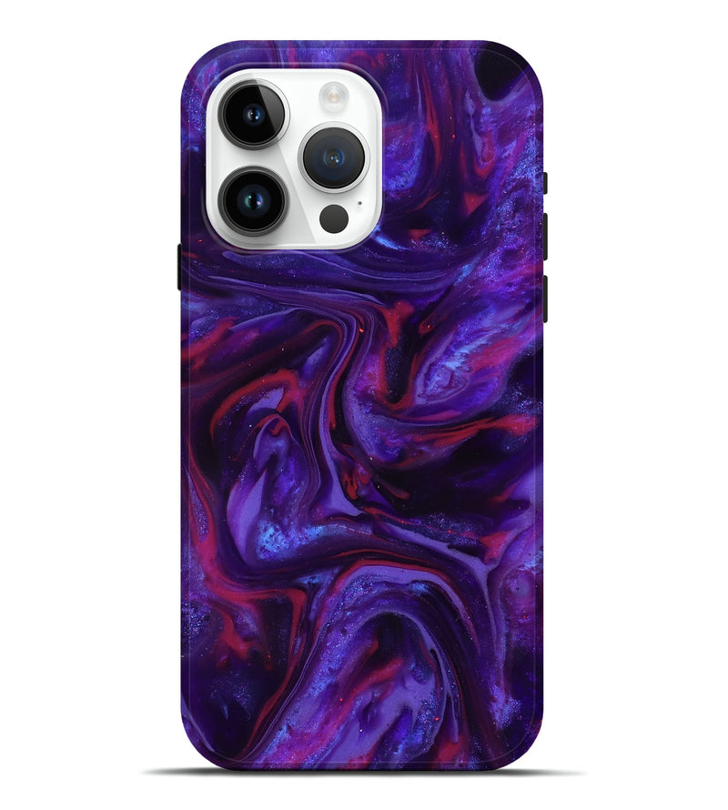 iPhone 15 Pro Max ResinArt Live Edge Phone Case - Eve (Purple, 817011)