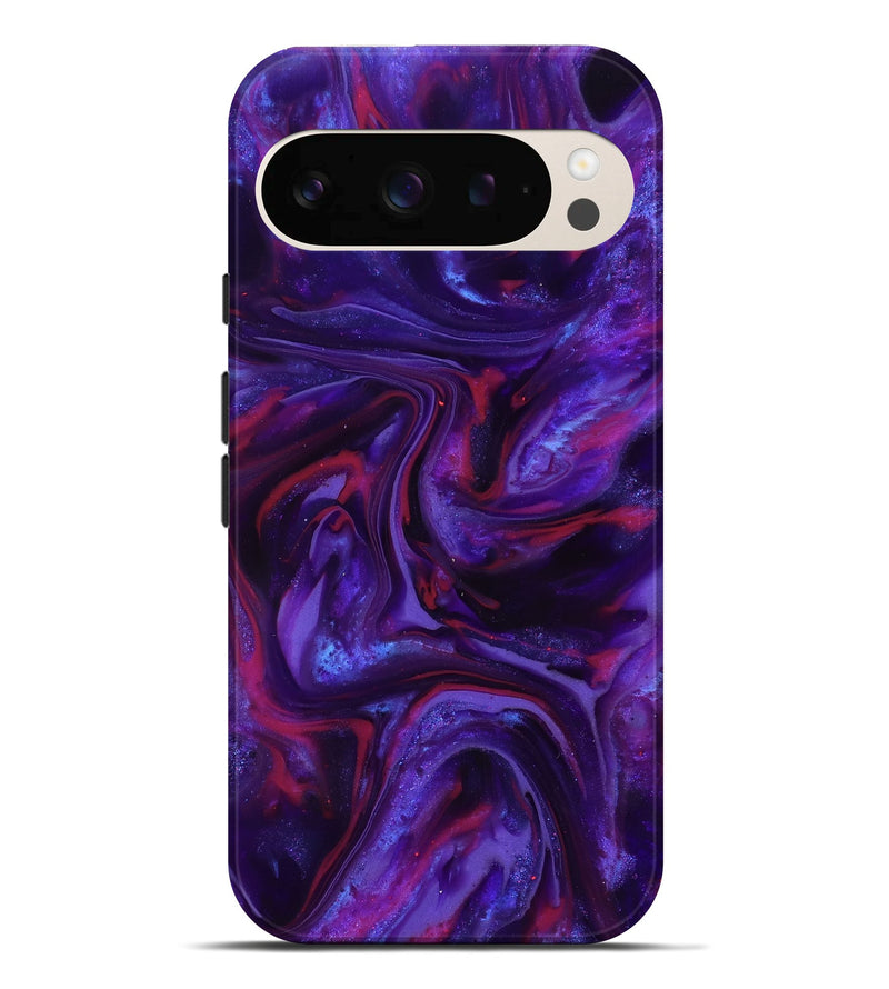 Pixel 10 Pro XL ResinArt Live Edge Phone Case - Eve (Purple, 817011)