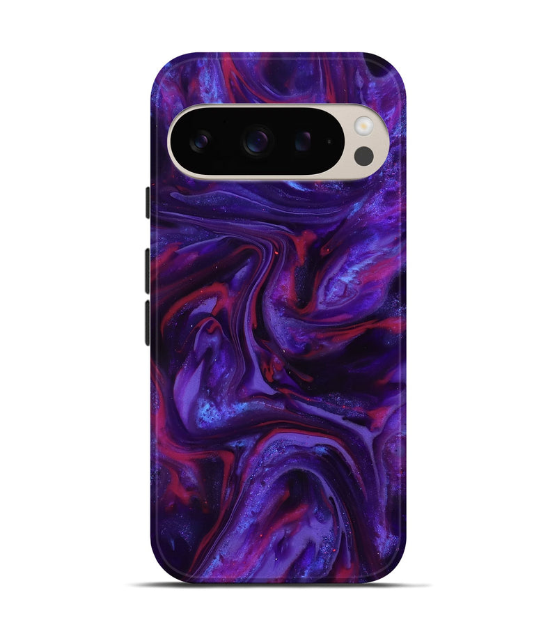 Pixel 9 Pro ResinArt Live Edge Phone Case - Eve (Purple, 817011)