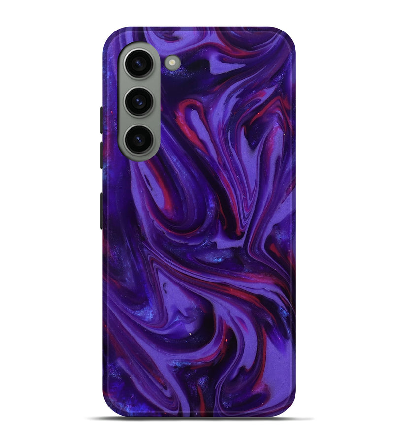 Galaxy S23 Plus ResinArt Live Edge Phone Case - Zoya (Purple, 817013)