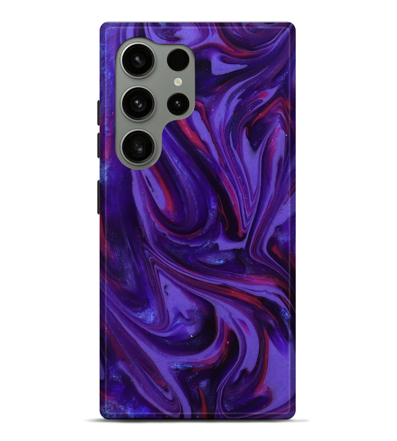 Galaxy S24 Ultra ResinArt Live Edge Phone Case - Zoya (Purple, 817013)