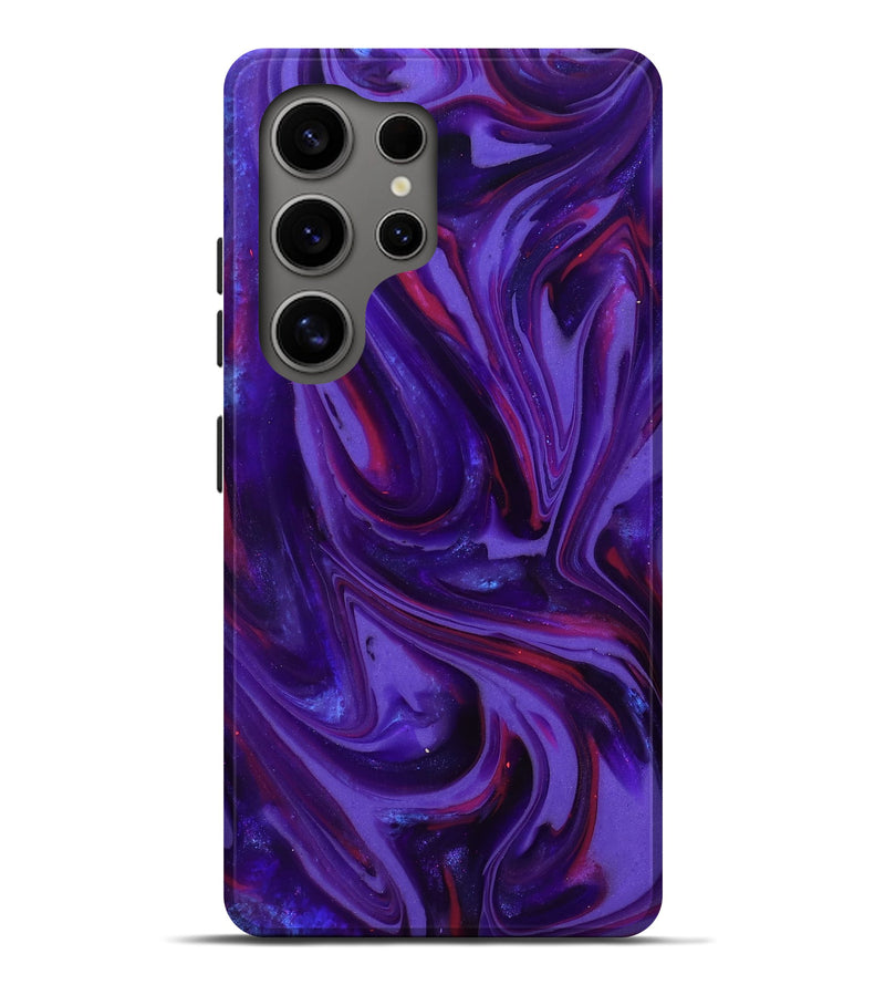 Galaxy S25 Ultra ResinArt Live Edge Phone Case - Zoya (Purple, 817013)