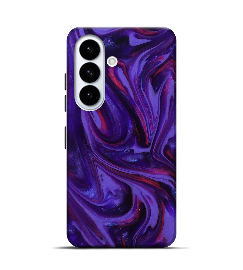 Galaxy S26 ResinArt Live Edge Phone Case - Zoya (Purple, 817013)