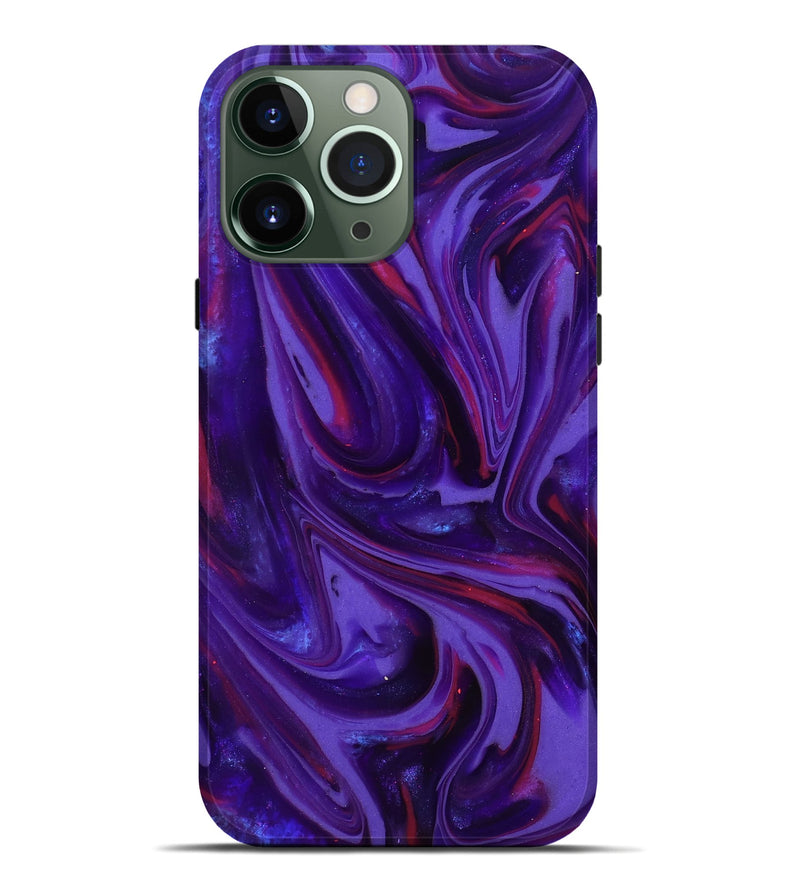 iPhone 13 Pro Max ResinArt Live Edge Phone Case - Zoya (Purple, 817013)