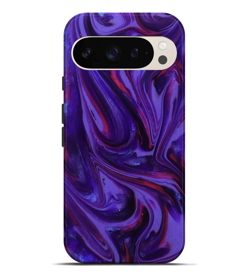 Pixel 10 Pro XL ResinArt Live Edge Phone Case - Zoya (Purple, 817013)