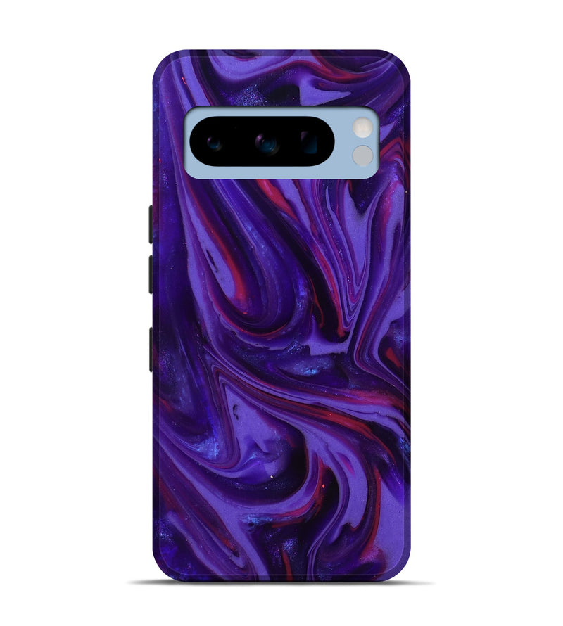 Pixel 8 Pro ResinArt Live Edge Phone Case - Zoya (Purple, 817013)