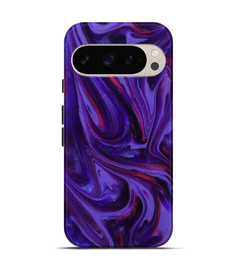 Pixel 9 Pro ResinArt Live Edge Phone Case - Zoya (Purple, 817013)