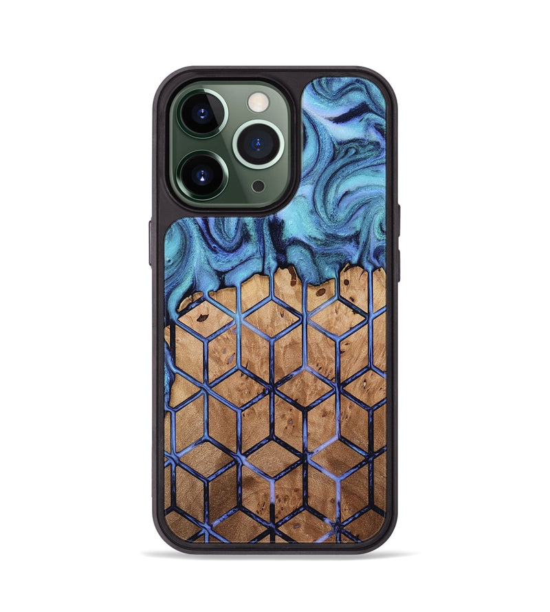 iPhone 13 Pro Wood Phone Case - Xena (Pattern, 817031)