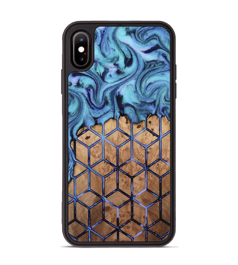 iPhone Xs Max Wood Phone Case - Xena (Pattern, 817031)