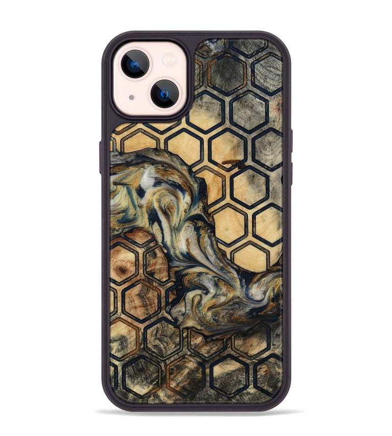 iPhone 14 Plus Wood Phone Case - Susana (Pattern, 817034)