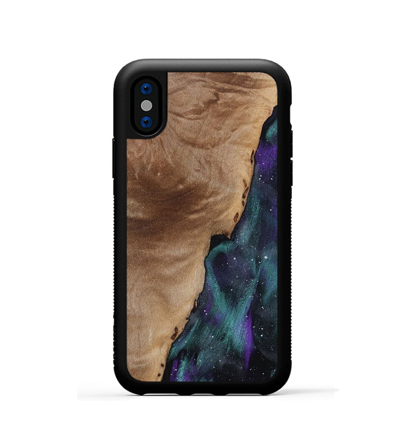 iPhone Xs Wood Phone Case - Wilmer (Cosmos, 817040)