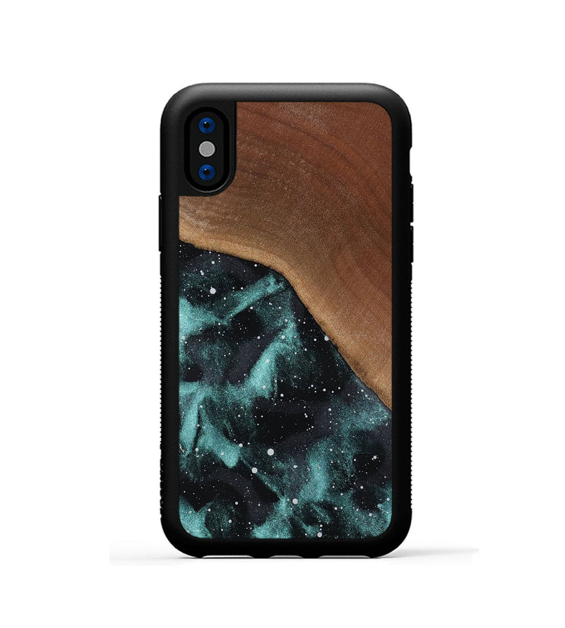 iPhone Xs Wood Phone Case - Clora (Cosmos, 817069)
