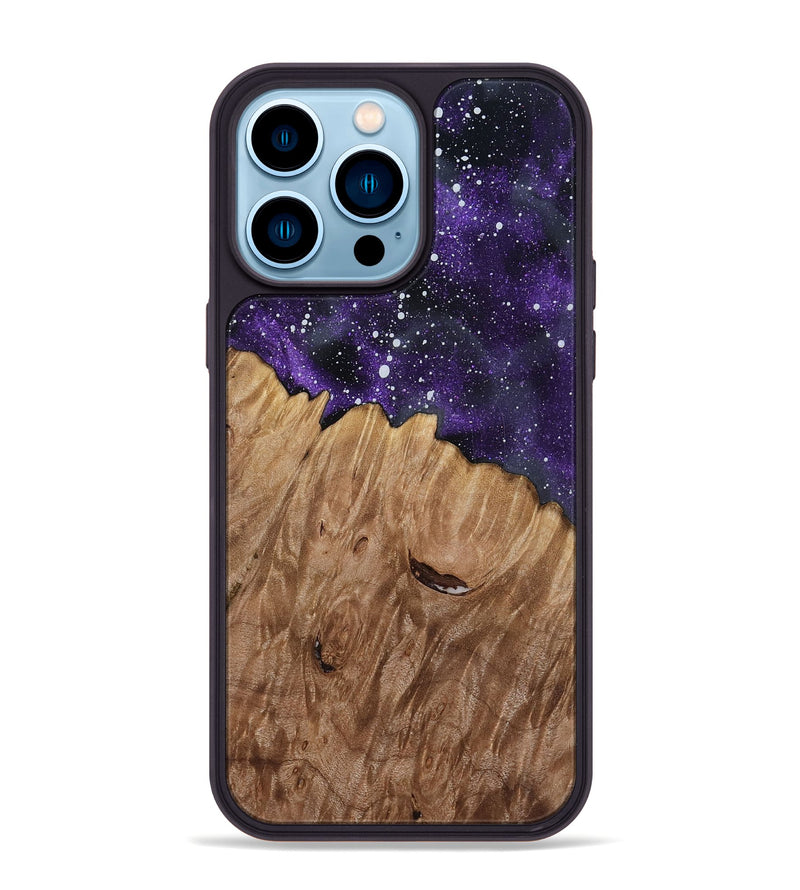 iPhone 14 Pro Max Wood Phone Case - Kamila (Cosmos, 817072)