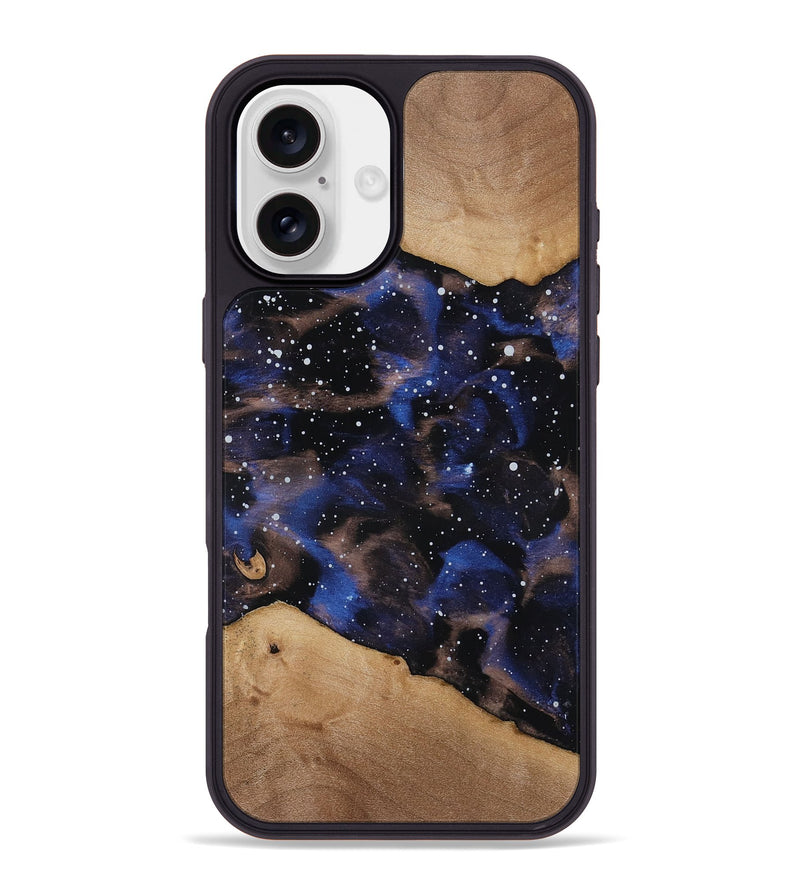 iPhone 16 Plus Wood Phone Case - Iker (Cosmos, 817090)