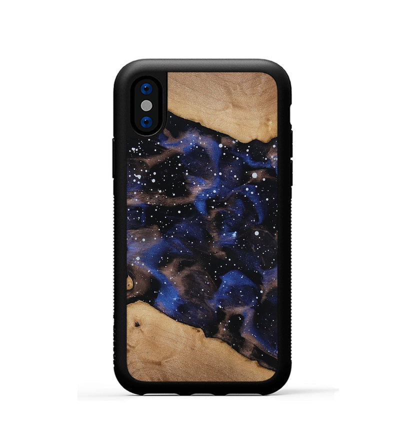 iPhone Xs Wood Phone Case - Iker (Cosmos, 817090)
