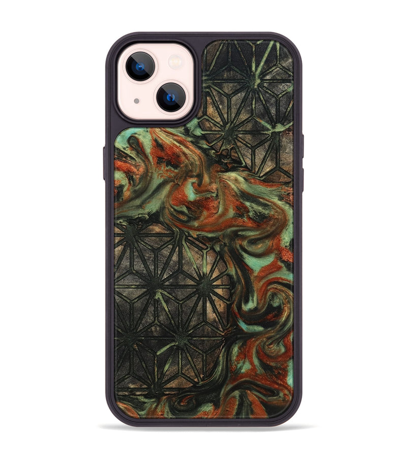 iPhone 14 Plus Wood Phone Case - Jaslyn (Pattern, 817113)