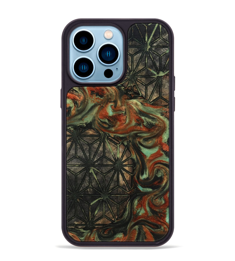 iPhone 14 Pro Max Wood Phone Case - Jaslyn (Pattern, 817113)