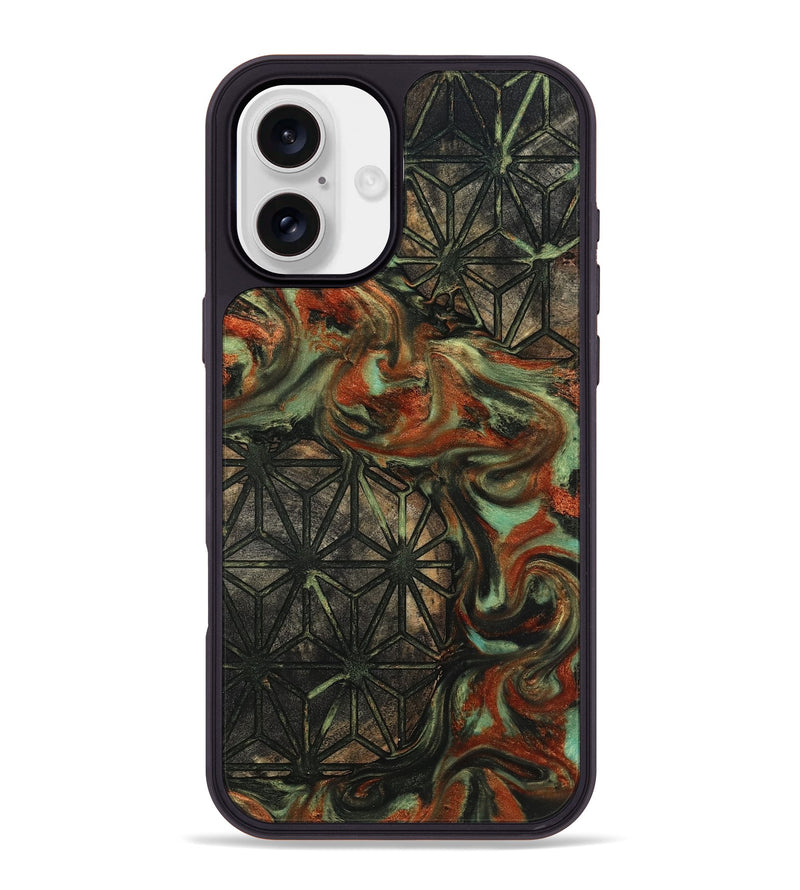 iPhone 16 Plus Wood Phone Case - Jaslyn (Pattern, 817113)