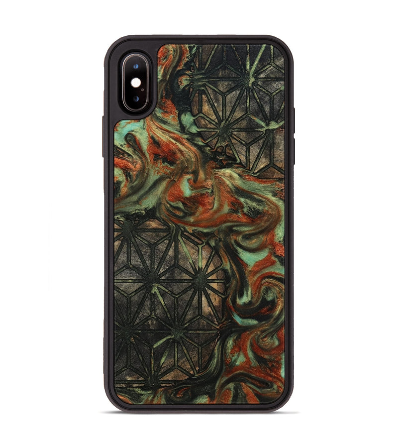 iPhone Xs Max Wood Phone Case - Jaslyn (Pattern, 817113)