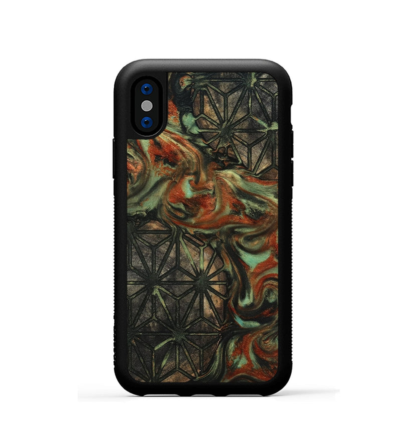 iPhone Xs Wood Phone Case - Jaslyn (Pattern, 817113)