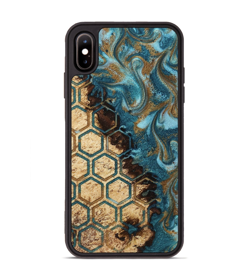 iPhone Xs Max Wood Phone Case - Taniya (Pattern, 817115)
