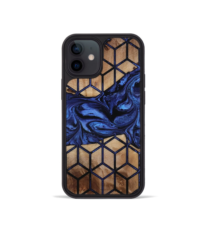 iPhone 12 mini Wood Phone Case - Jaret (Pattern, 817118)
