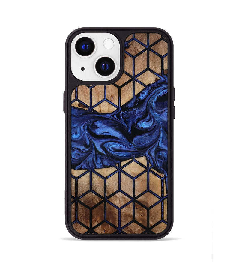 iPhone 13 Wood Phone Case - Jaret (Pattern, 817118)