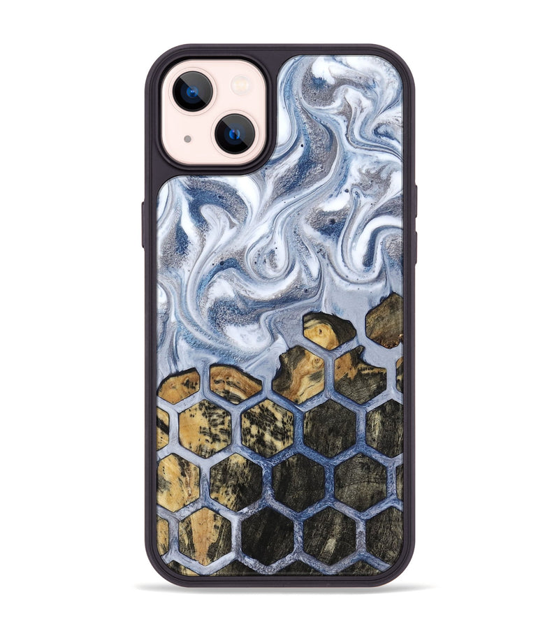 iPhone 14 Plus Wood Phone Case - Elbert (Pattern, 817121)