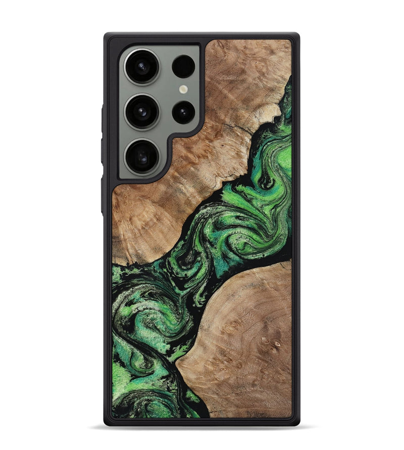 Galaxy S24 Ultra Wood Phone Case - Dakota (Green, 817130)