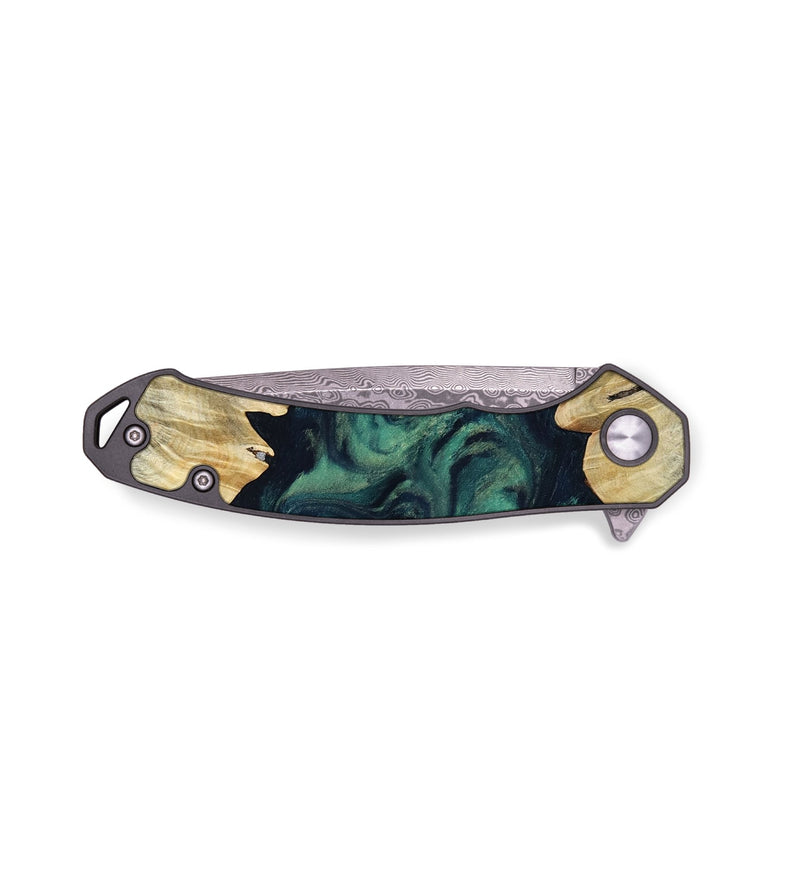 EDC Wood Pocket Knife - Emery (Green, 817132)
