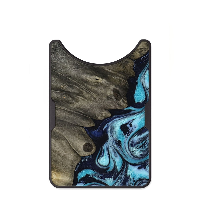 Alloy Wood Wallet - Myrna (Blue, 817134)